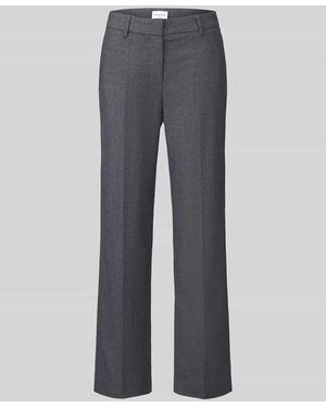 Seductive Regular Fit Chino aus Woll-Mix mit Viskose-Anteil Modell 'LUCA' - Grau