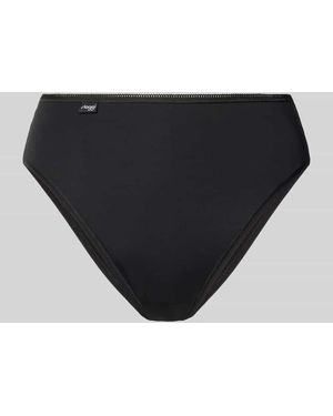 Sloggi Slip mit Label-Detail im 3er-Pack - Schwarz