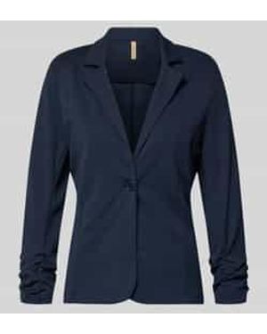 Soya Concept Lange Blazers - Blauw