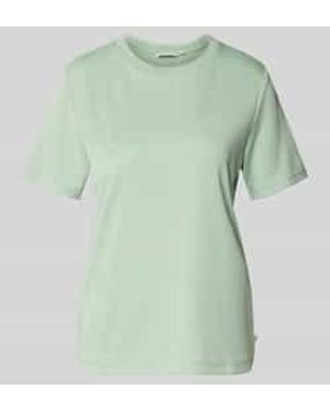 Tom Tailor Regular Fit T-shirt Met Ronde Hals - Groen