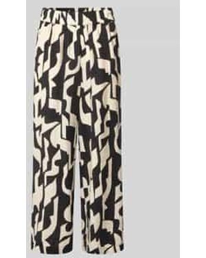 S.oliver Loose Fit Culotte Van Viscosemix - Wit