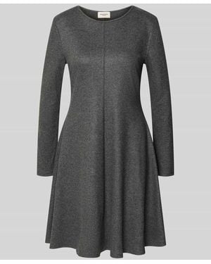 Weekend by Maxmara Fit and Flare Freizeitkleid aus Viskose-Mix Modell 'ESULE' - Grau