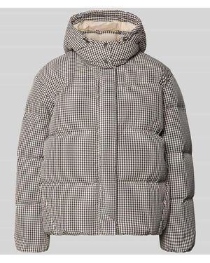 Levi's Regular Fit Daunenjacke mit Allover-Muster Modell 'BUBBLE' - Grau