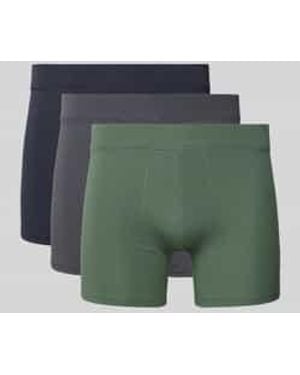 Christian Berg Men Boxershort Met Elastische Band - Groen