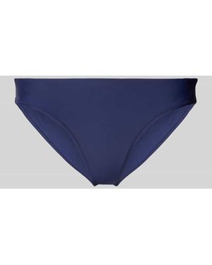 PUMA Bikini-Hose Mit Logo-Print - Blau
