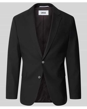 Cinque Regular Fit Sakko mit Schurwoll-Anteil Modell 'Totti' - Schwarz
