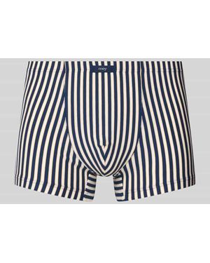 Mey Trunks mit Label-Detail Modell 'Shorty' - Blau