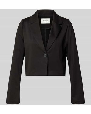 B.Young Regular Fit Blazer mit Viskose-Anteil Modell 'BYRIZETTA' - Schwarz