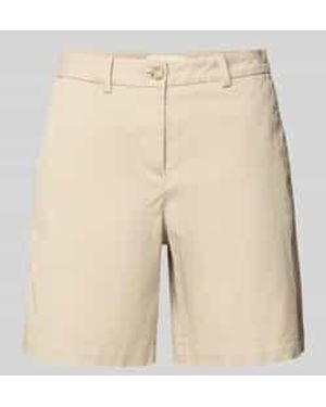 GANT Bermuda Met Franse Steekzakken - Naturel