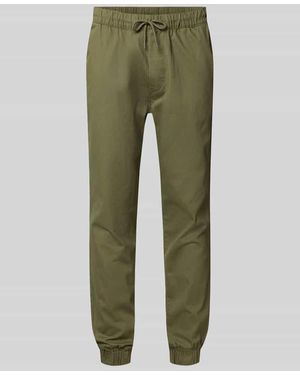 Jack & Jones Regular Fit Jogpants mit elastischem Bund Modell 'GORDON' - Grün