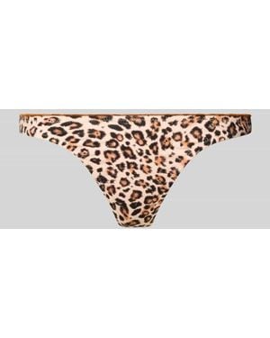 Banana Moon Bikinihose im Allover-Look Modell 'AIRA SAVARI' - Weiß
