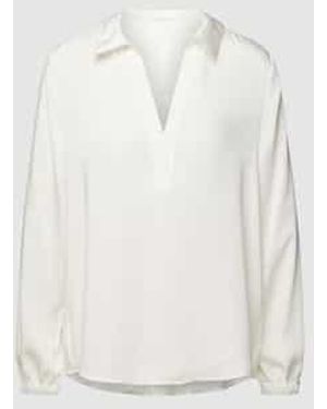 Marc Cain Blouse Met V-hals - Wit