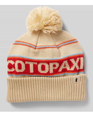 COTOPAXI Mütze Mit Label-Patch Modell 'Cumbre' - Rot