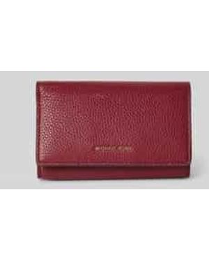 MICHAEL Michael Kors Portemonnee Met Labelapplicatie - Rood