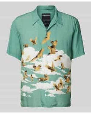 The Hundreds Casual Overhemden - Groen