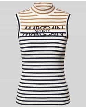 Marc Cain Top Met Col - Blauw