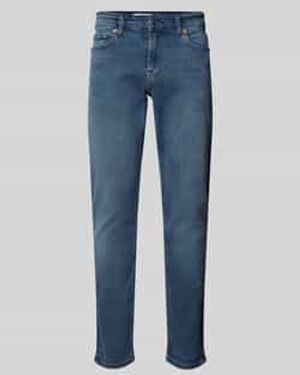 Only & Sons Slim Fit Jeans Met Labelpatch - Blauw