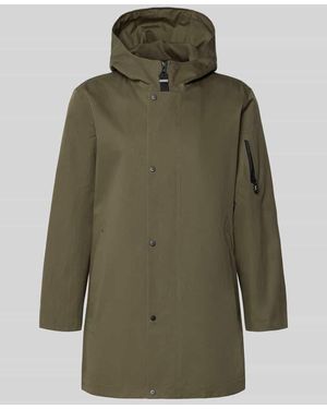 G Lab Regular Fit Jacke mit Kapuze Modell 'Spirit' - Grün
