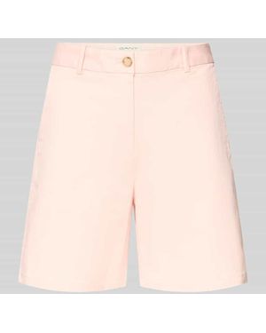 GANT Bermudas mit Gesäßleistentaschen - Pink