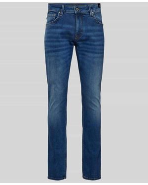 Joop! Slim Fit Jeans Im 5-Pocket-Design Modell 'Stephen' - Blau