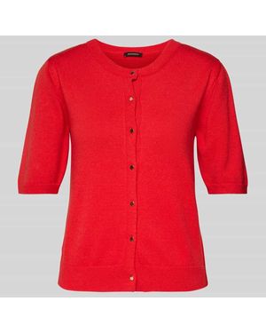 MORE&MORE Cardigan mit 1/2-Arm - Rot