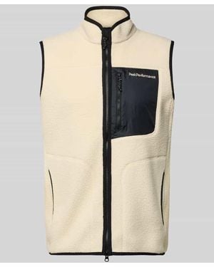 Peak Performance Weste mit Brusttasche Modell 'NatureRush' - Mehrfarbig