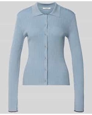Scotch & Soda Vest Met Knoopsluiting - Blauw