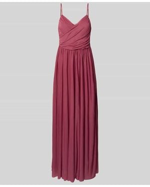 Guido Maria Kretschmer Abendkleid in Wickel-Optik Modell 'Cathleen' - Rot