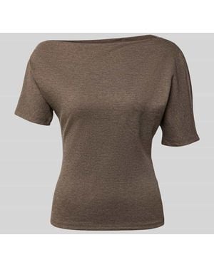 ONLY Regular Fit T-Shirt mit Viskose-Anteil Modell 'SILLY' - Grau
