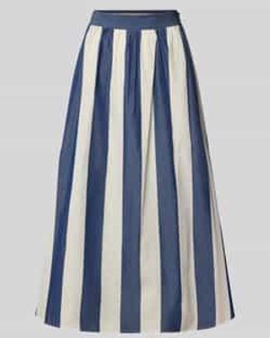 Rich & Royal Midi Rokken - Blauw