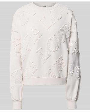 DRYKORN Oversized Sweatshirt aus reiner Baumwolle Modell 'ASTERA' - Weiß