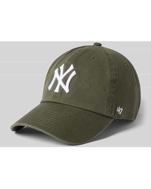 '47 Basecap aus reiner Baumwolle Modell 'NEYYAN' - Grün