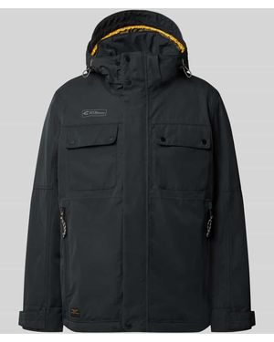 Camel Active Jacke mit Kapuze Modell 'Between Funktion TEXX' - Schwarz
