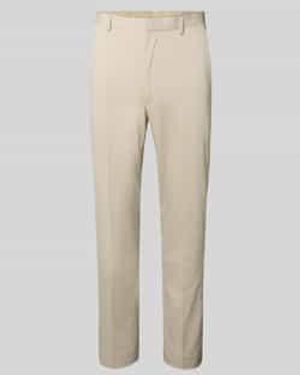 Mcneal Stoffen Broek Met Franse Steekzakken - Naturel