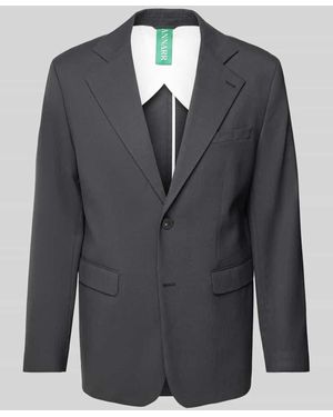 ANNARR Regular Fit 2-Knopf-Sakko mit Pattentaschen Modell 'TOKI' - Blau