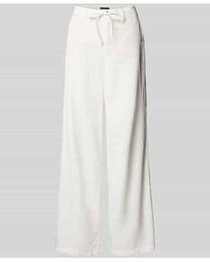 Ouí Hose mit weitem Bein und Eingrifftaschen - Weiß