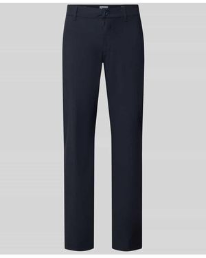 Brax Tapered Fit Stoffhose mit Viskose-Anteil Modell 'Phil' - Blau