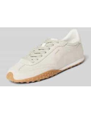 HOFF Sneakers Met Vetersluiting En Labeldetail - Naturel