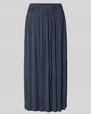 Samsøe & Samsøe Midirok Met Plissévouwen Model 'Uma' - Blauw