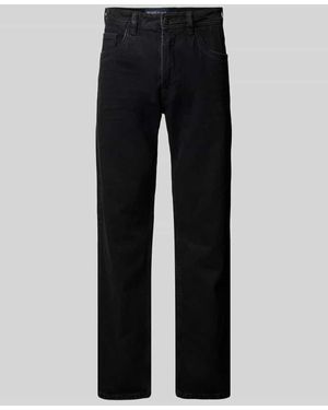Tom Tailor Relaxed Fit Jeans Aus Reiner Baumwolle - Schwarz