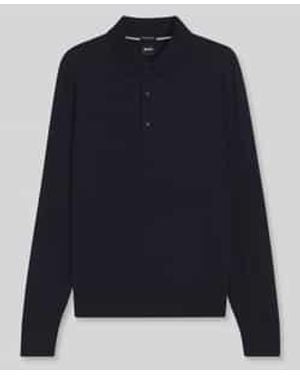 BOSS Poloshirts - Blauw