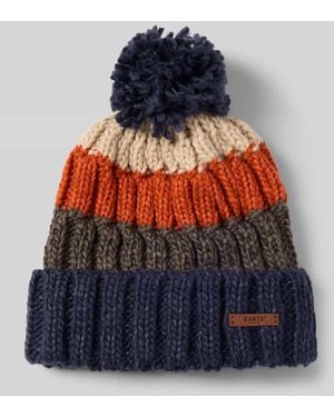 Barts Mütze mit Bommel Modell 'WILHELM BEANIE' - Blau