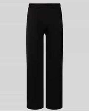 Review Sweatpants Met Logoprint En Achterzak - Zwart