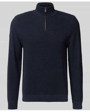 Superdry Troyer mit Stehkragen - Blau