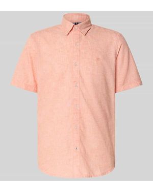 Lerros Freizeithemd mit Knopfleiste - Pink