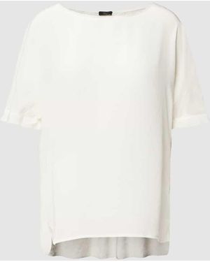 Marc Cain Bluse Mit U-Boot-Ausschnitt - Weiß