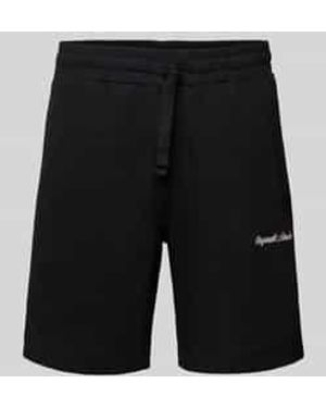 Jack & Jones Short Met Labelstitching Model 'Karl' - Zwart