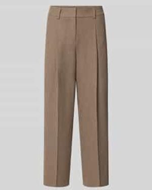 Seductive Geplooide Broeken - Naturel