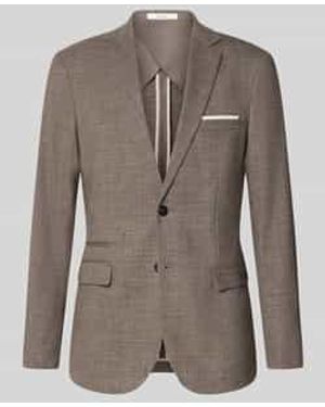SELECTED Slim Fit Colbert Met Wol Model 'Slim-Oasis' - Bruin