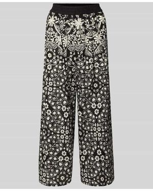 Weekend by Maxmara Regular Fit Hosenrock aus reiner Baumwolle Modell 'PALANCA' - Schwarz